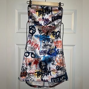 Current Mood
Writing's On The Wall Mini Dress